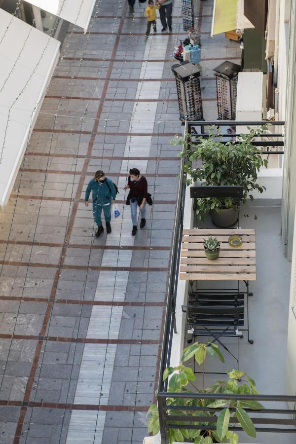 The Little Big Apartment In The Heart Of Heraklion Exteriör bild