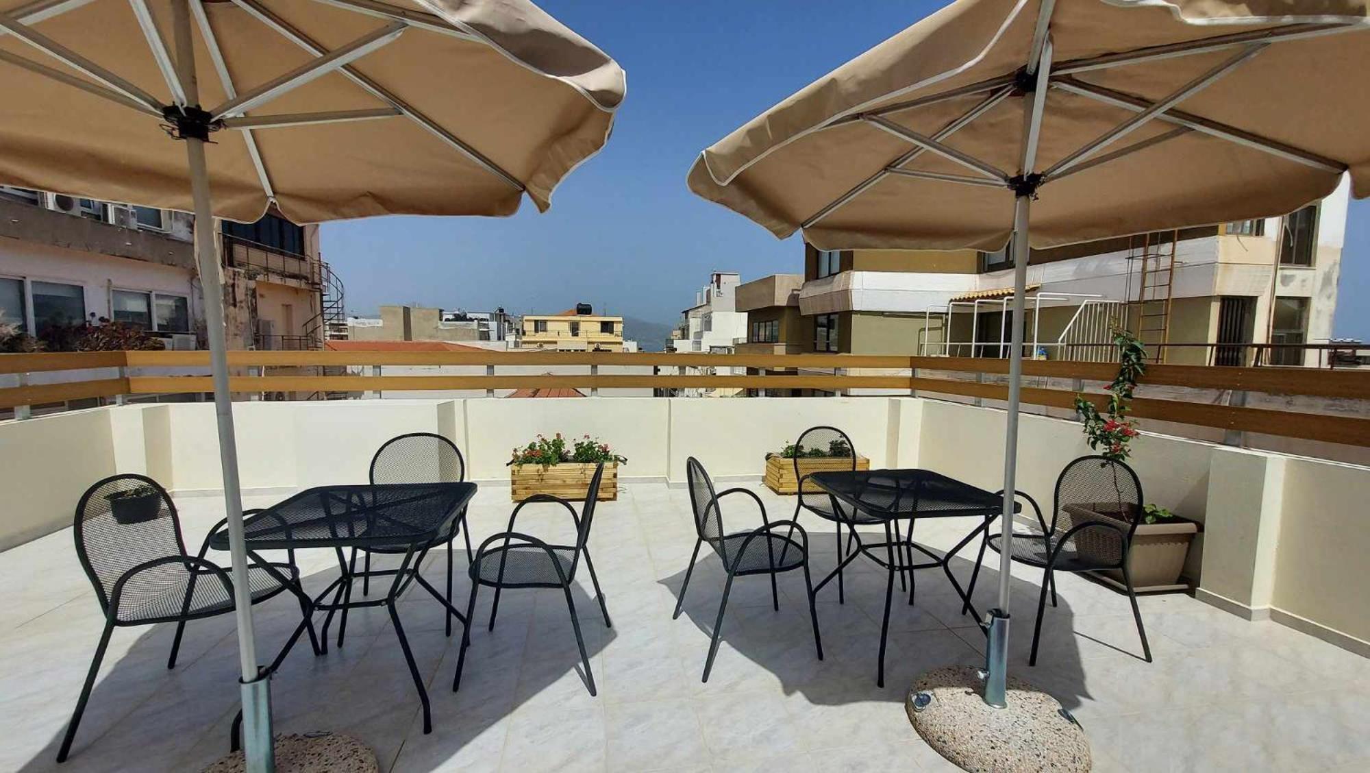 The Little Big Apartment In The Heart Of Heraklion Exteriör bild